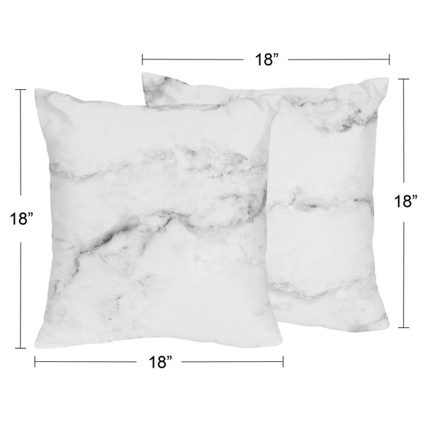 Marble best sale throw pillows